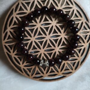 bracelet protection intense lithothérapie - bouclier énergies négatives ancrage sécurité